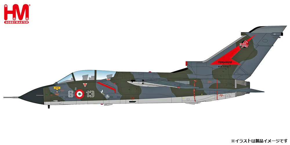 HA6720 HOBBY MASTER Italian Air Force / イタリア空軍 トーネード IDS 第6航空団 第154飛行隊 レッド・デビルズ 1:72 完売しました。 Hobby Master 1:72 Italian Air Force / イタリア空軍 トーネード 亜鉛ダイキャスト製