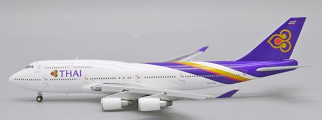LH4215A JC WING Thai Airways / タイ国際航空 B747-400 HS-TGG Flaps Down 1:400 メーカー完売