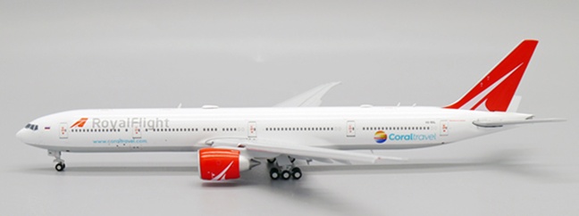 LH4260 JC WING Royal Flight / ロイヤル・フライト B777-300ER VQ-BGL 1:400 メーカー完売
