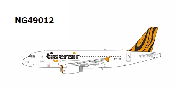 NG49012 NG MODELS Tigerair / タイガーエア 2000's colors A319-100 9V-TRB 1:400 お取り寄せ NG MODELS 1:400 Tigerair / タイガーエア A319 亜鉛ダイキャスト製