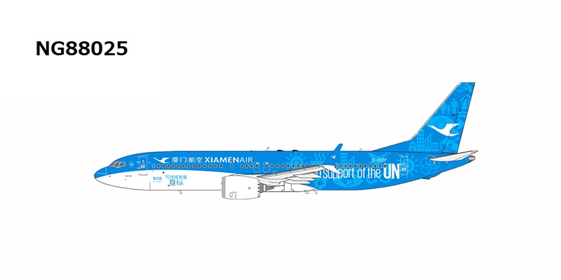 NG88025 NG MODELS Xiamen Airlines / 厦門航空/アモイ航空 United Dreams cs B737 MAX8 B-20CP 1:400 お取り寄せ NG MODELS 1:400 Xiamen Airlines / 厦門航空/アモイ航空 737 MAX8 亜鉛ダイキャスト製