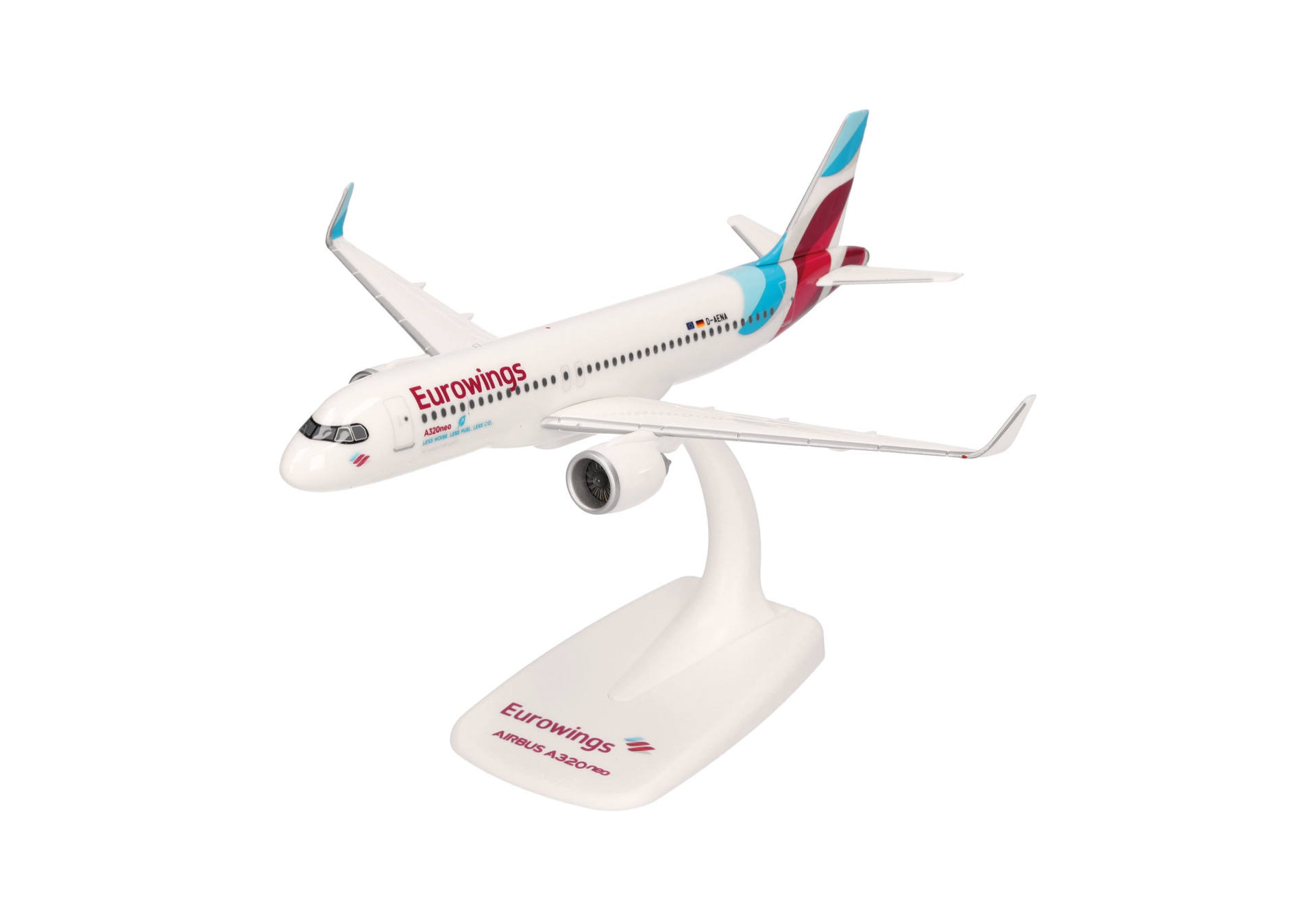 613910 Herpa SNAPFIT Eurowings / ユーロウイングス A320neo D-AENA 1:200 予約 Herpa SNAPFIT 1:200 Eurowings / ユーロウイングス A320neo プラスチック製