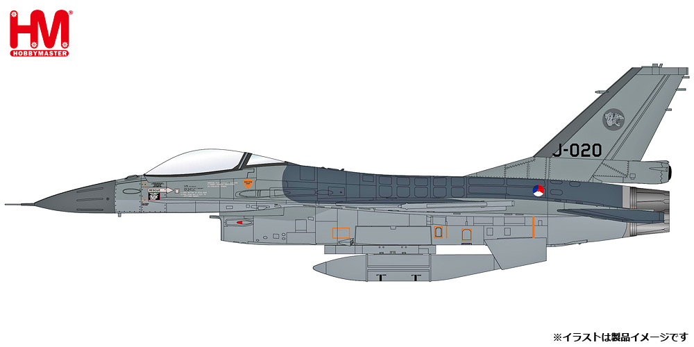 HA38030 HOBBY MASTER ROYAL NETHERLANDS AIR FORCE / オランダ空軍 オランダ王立空軍 F-16C 第313飛行隊 アフガニスタン 2008 1:72 お取り寄せ