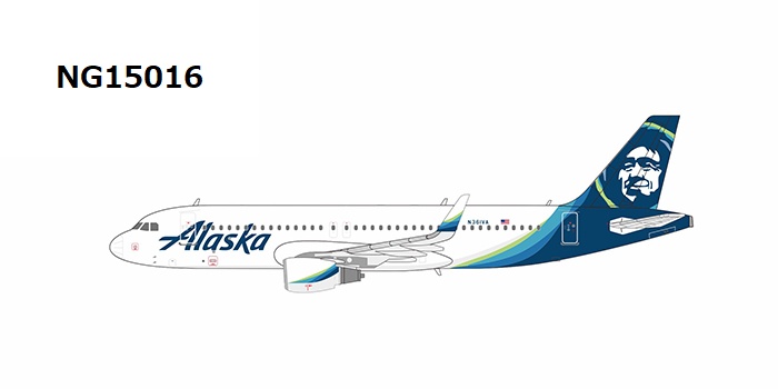 NG15016 NG MODELS Alaska Airlines / アラスカ航空 A320-200/w N361VA 1:400 お取り寄せ NG MODELS 1:400 ALASKA AIRLINES / アラスカ航空 A320 亜鉛ダイキャスト製