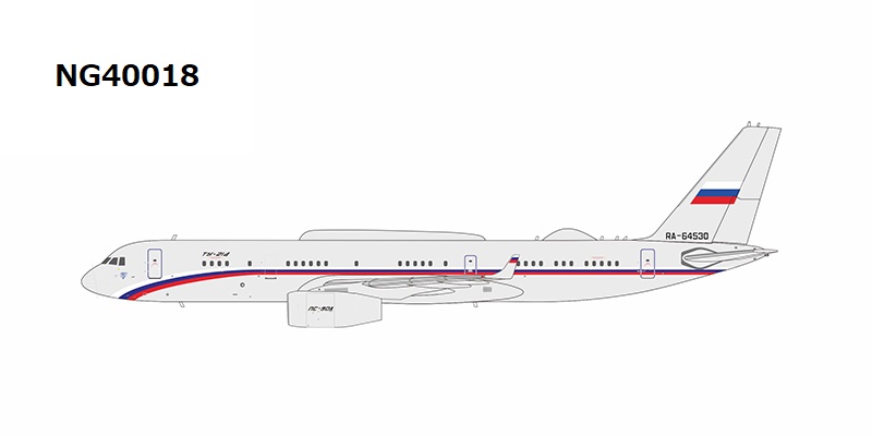 NG40018 NG MODELS Russia - Air Force / ロシア空軍 with radar equipments Tu-214PU-SBUS RA-64530 1:400 お取り寄せ NG MODELS 1:400 Russian Air Force / ロシア空軍 Tu-214 亜鉛ダイキャスト製