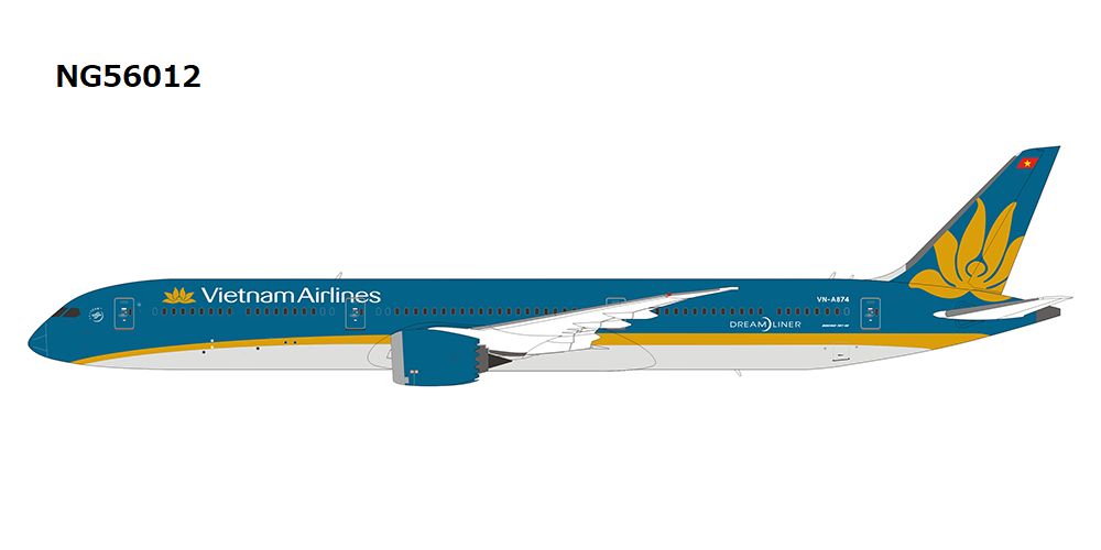 NG56012 NG MODELS Vietnam Airlines / ベトナム航空 B787-10 VN-A874 1:400 完売しました。 NG MODELS 1:400 Vietnam Airlines / ベトナム航空 787-10 亜鉛ダイキャスト製