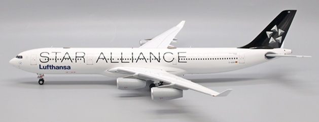 XX20150 JC WING Lufthansa / ルフトハンザドイツ航空 Star Alliance A340-300 D-AIGN スタンド付 1:200 メーカー完売 JC WING 1:200 Lufthansa / ルフトハンザドイツ航空 A340-300 亜鉛ダイキャスト製