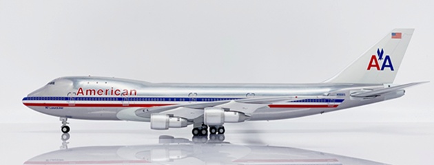 XX20289 JC WING American Airlines / アメリカン航空 Polished B747-100 N9665 スタンド付 1:200 メーカー完売 JC WING 1:200 American Airlines / アメリカン航空 747-100 亜鉛ダイキャスト製
