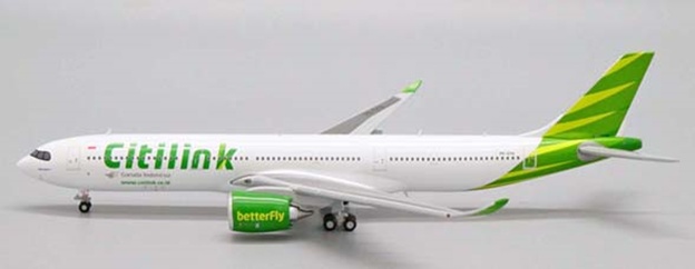 XX4442 JC WING Citilink / シティリンク A330-900NEO PK-GYA 1:400 メーカー完売 JC WING 1:400 Citilink / シティリンク A330-900neo 亜鉛ダイキャスト製