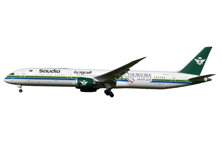 11852 Phoenix SAUDIA/Saudi Arabian Airlines / サウジアラビア航空/サウディア The Red Sea B787-10 HZ-AR33 1:400 お取り寄せ Phoenix 1:400 SAUDIA/Saudi Arabian Airlines / サウジアラビア航空/サウディア 787-10 亜鉛ダイキャスト製