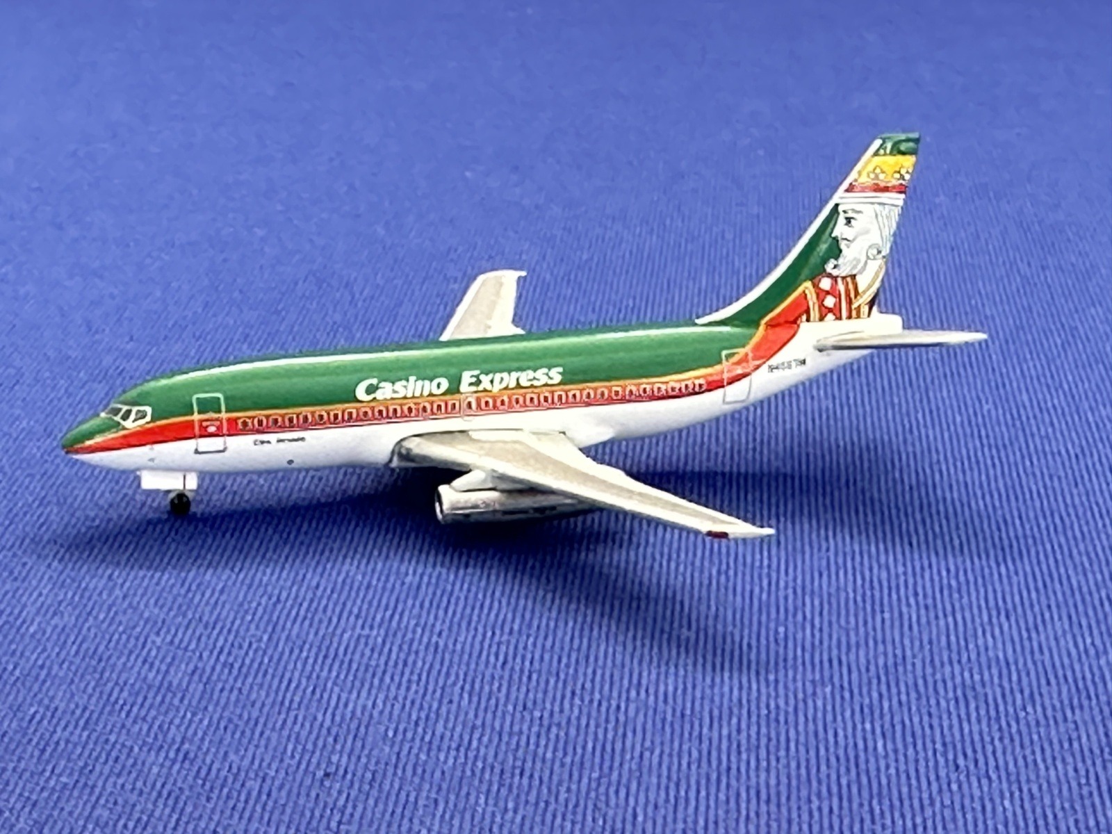 535694 Herpa CLUB MODELS CASINO EXPRESS / カジノ・エクスプレス King of Diamondos B737-200 N456TM プラスチック製スタンド付 1:500 メーカー完売 Herpa CLUB MODELS 1:500 CASINO EXPRESS / カジノ・エクスプレス 737-200 亜鉛ダイキャスト製