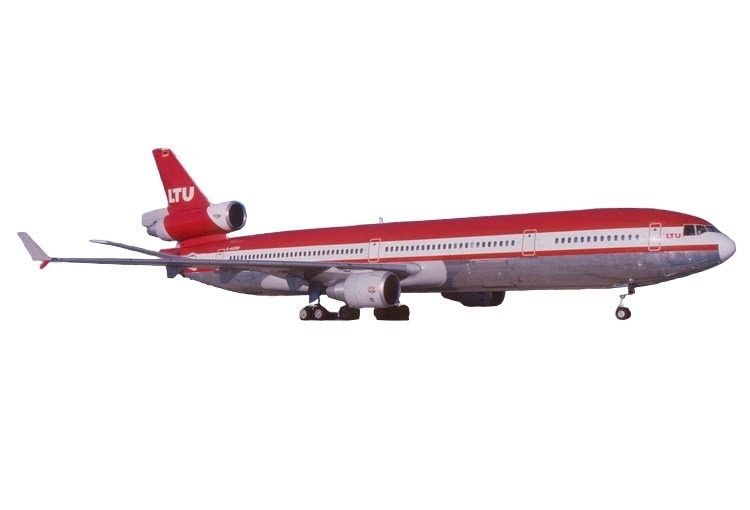 11874 Phoenix LTU International / LTUインターナショナル Polish MD-11 D-AERW 1:400 お取り寄せ Phoenix 1:400 LTU International / LTUインターナショナル MD-11 亜鉛ダイキャスト製