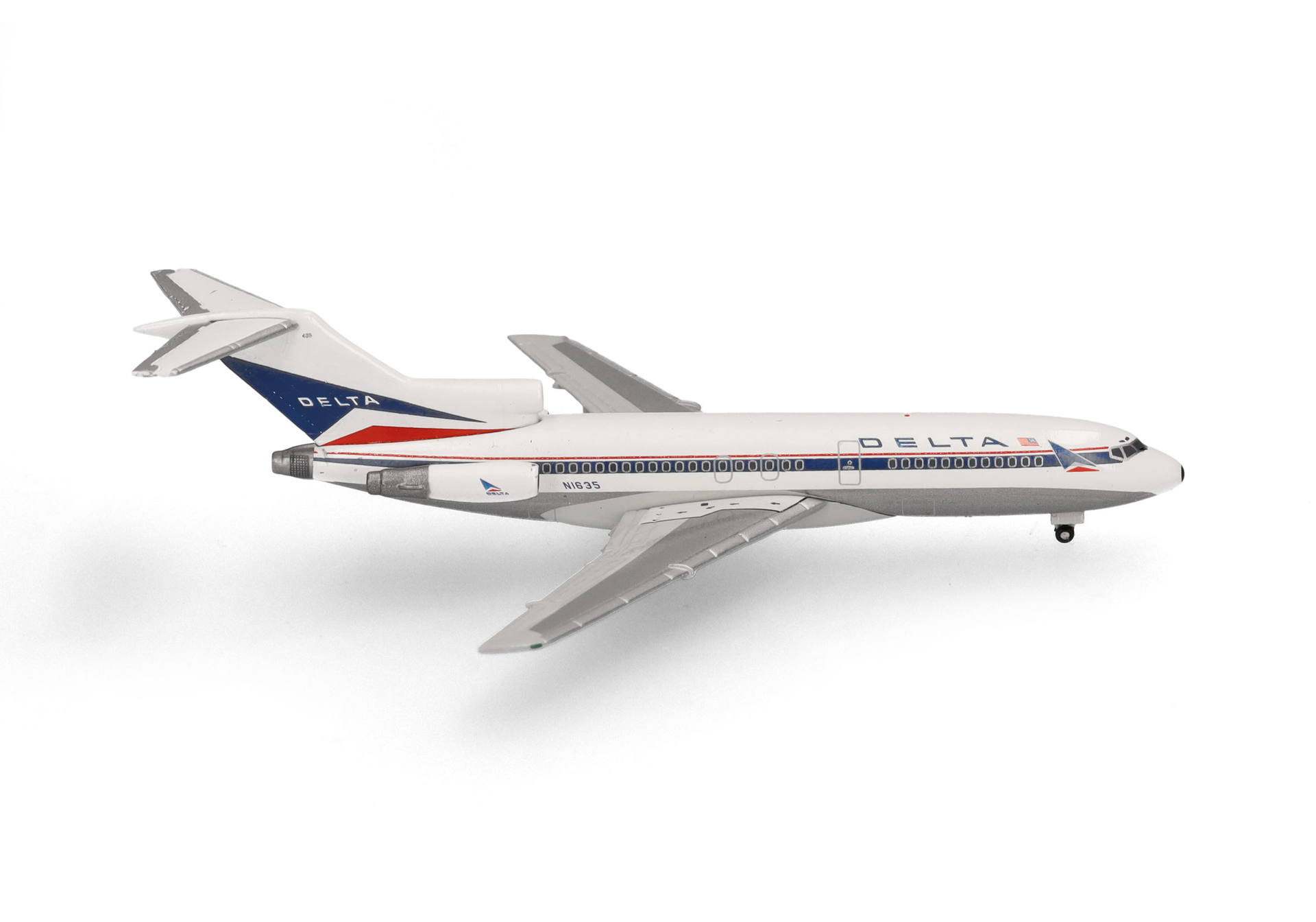 537278 Herpa Delta Air Lines / デルタ航空 B727-100 N1635 1:500 お取り寄せ