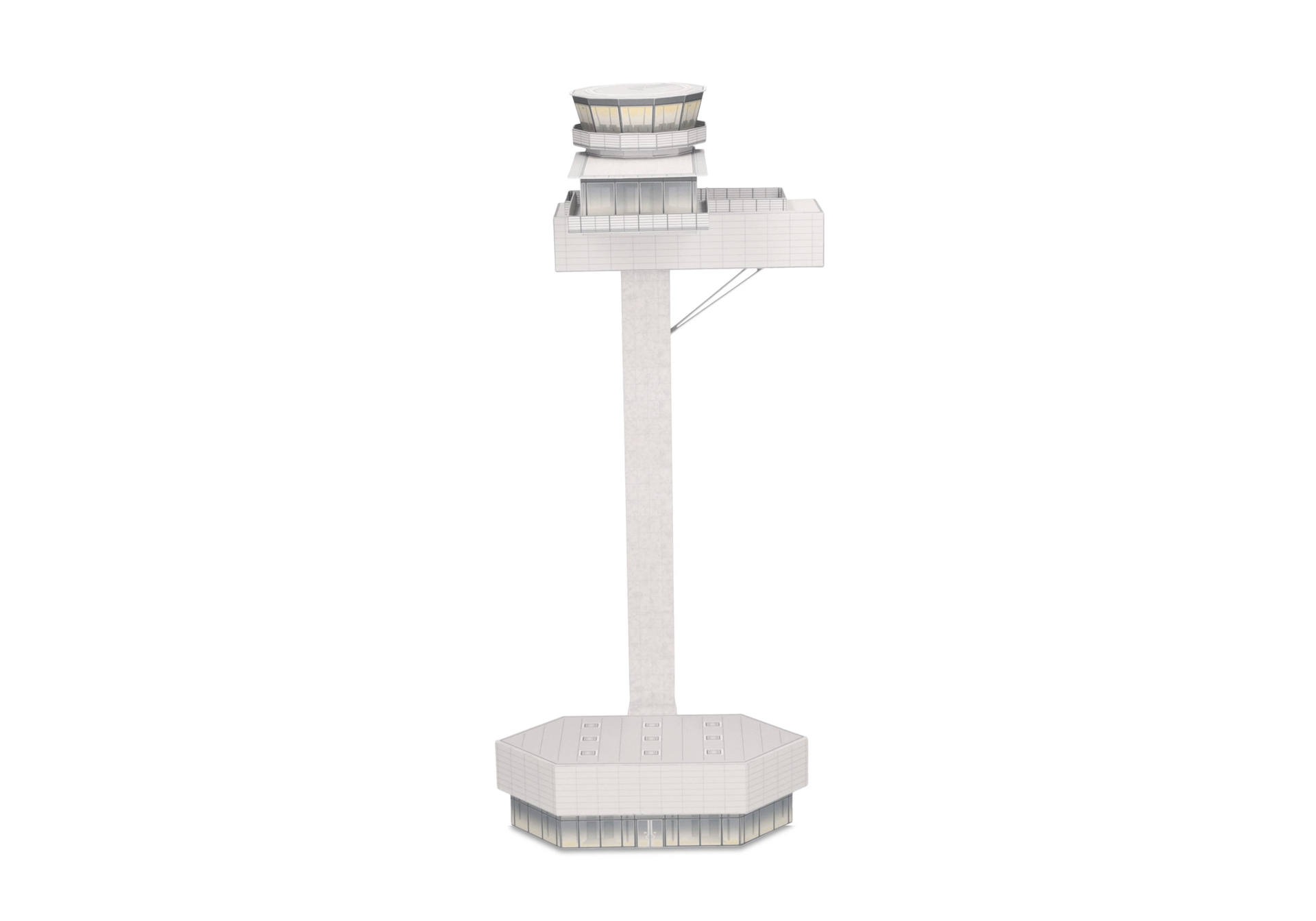 573061 Herpa Airport Accessories 空港アクセサリー 管制塔 段ボールキット(HE558969-001用) 1:200 完売しました。