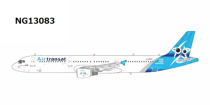 NG13083 NG MODELS AIR TRANSAT / エア・トランザット Kids Club cs A321-200 C-GEZO 1:400 お取り寄せ NG MODELS 1:400 AIR TRANSAT / エア・トランザット A321 亜鉛ダイキャスト製