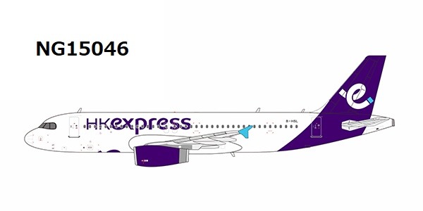 NG15046 NG MODELS HK Express / 香港エクスプレス A320-200 B-HSL 1:400 完売しました。 NG MODELS 1:400 HK Express / 香港エクスプレス A320 亜鉛ダイキャスト製