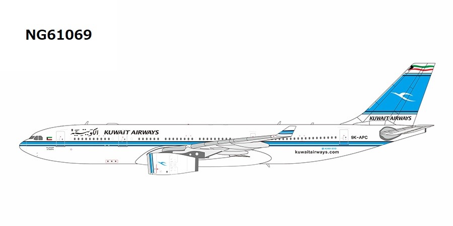 NG61069 NG MODELS Kuwait Airways / クウェート航空 A330-200 9K-APC 1:400 お取り寄せ NG MODELS 1:400 Kuwait Airways / クウェート航空 A330-200 亜鉛ダイキャスト製