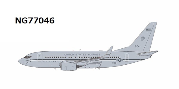 NG77046 NG MODELS USMC / アメリカ海兵隊 1st Boeing C-40A Clipper (BuNo 170041) for the USMC’s VMR-1 ‘Roadrunners’ C-40A Clipper (737-7AFC)/w 170041 1:400 お取り寄せ NG MODELS 1:400 USMC / アメリカ海兵隊 C-40 (737-700) 亜鉛ダイキャスト製