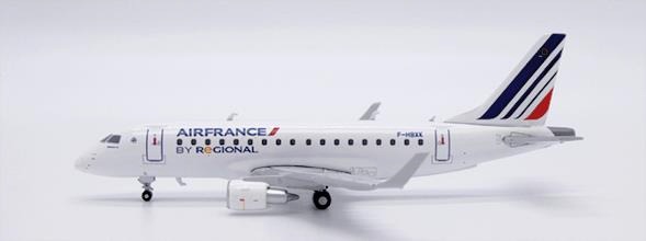 XX40122 JC WING Air France by Regional / エールフランス リージョナル Embraer 170LR F-HBXK 1:400 メーカー完売 JC WING 1:400 Air France by Regional / エールフランス リージョナル E170 亜鉛ダイキャスト製