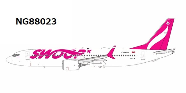 NG88023 NG MODELS Swoop / スウープ #Halifax B737 MAX8 C-GYLP 1:400 お取り寄せ