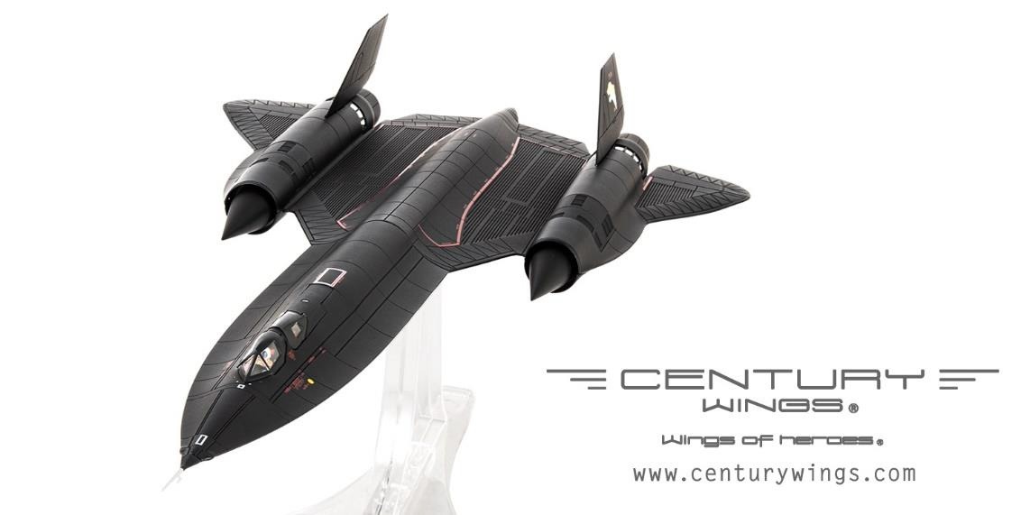 CW001647 CenturyWings U.S. Air Force / アメリカ空軍 第9戦略偵察航空団1990年 ライト・パターソン空軍基地・オハイオ州 ＃61-7976 SR-71A ブラックバード 61-7976 1:72 完売しました CenturyWings 1:72 USAF U.S. Air Force / アメリカ空軍 SR-71 ブラックバード 亜鉛ダイキャスト製