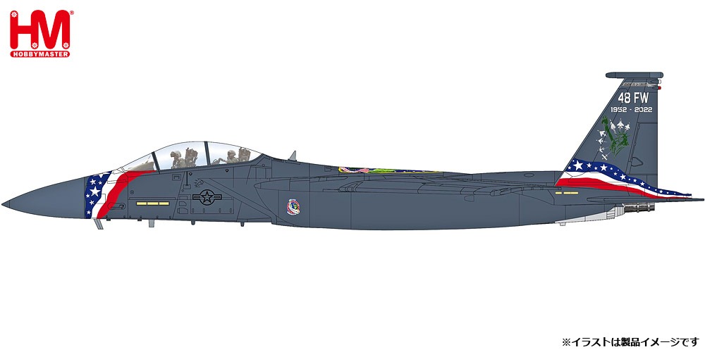 HA4539 HOBBY MASTER U.S. Air Force / アメリカ空軍 F-15E ストライクイーグル 第48戦闘航空団 リベレーター 1:72 完売しました。 Hobby Master 1:72 USAF U.S. Air Force / アメリカ空軍 F-15 イーグル 亜鉛ダイキャスト製