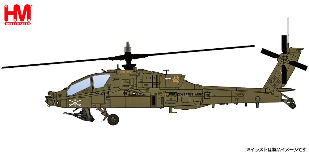 HH1219 HOBBY MASTER American Army / アメリカ陸軍 AH-64D アパッチ 第4戦闘航空旅団 タイロン・ビッガムス 1:72 完売しました。
