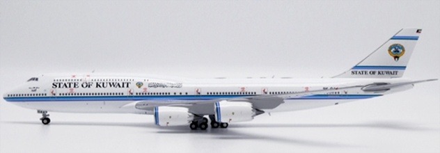 LH4347 JC WING Kuwait Government / クウェート政府専用機 B747-8(BBJ) 9K-GAA 1:400 メーカー完売