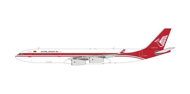 11867 Phoenix Air Lanka / エア・ランカ/スリランカ A340-300 4R-ADC 1:400 お取り寄せ Phoenix 1:400 Air Lanka / エア・ランカ A340-300 亜鉛ダイキャスト製