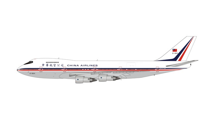 11870 Phoenix China Airlines / 中華航空/チャイナエアライン B747-200 B-1864 1:400 完売しました。