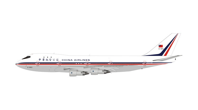 11884 Phoenix China Airlines / 中華航空/チャイナエアライン B747-100 B-1860 1:400 完売しました。