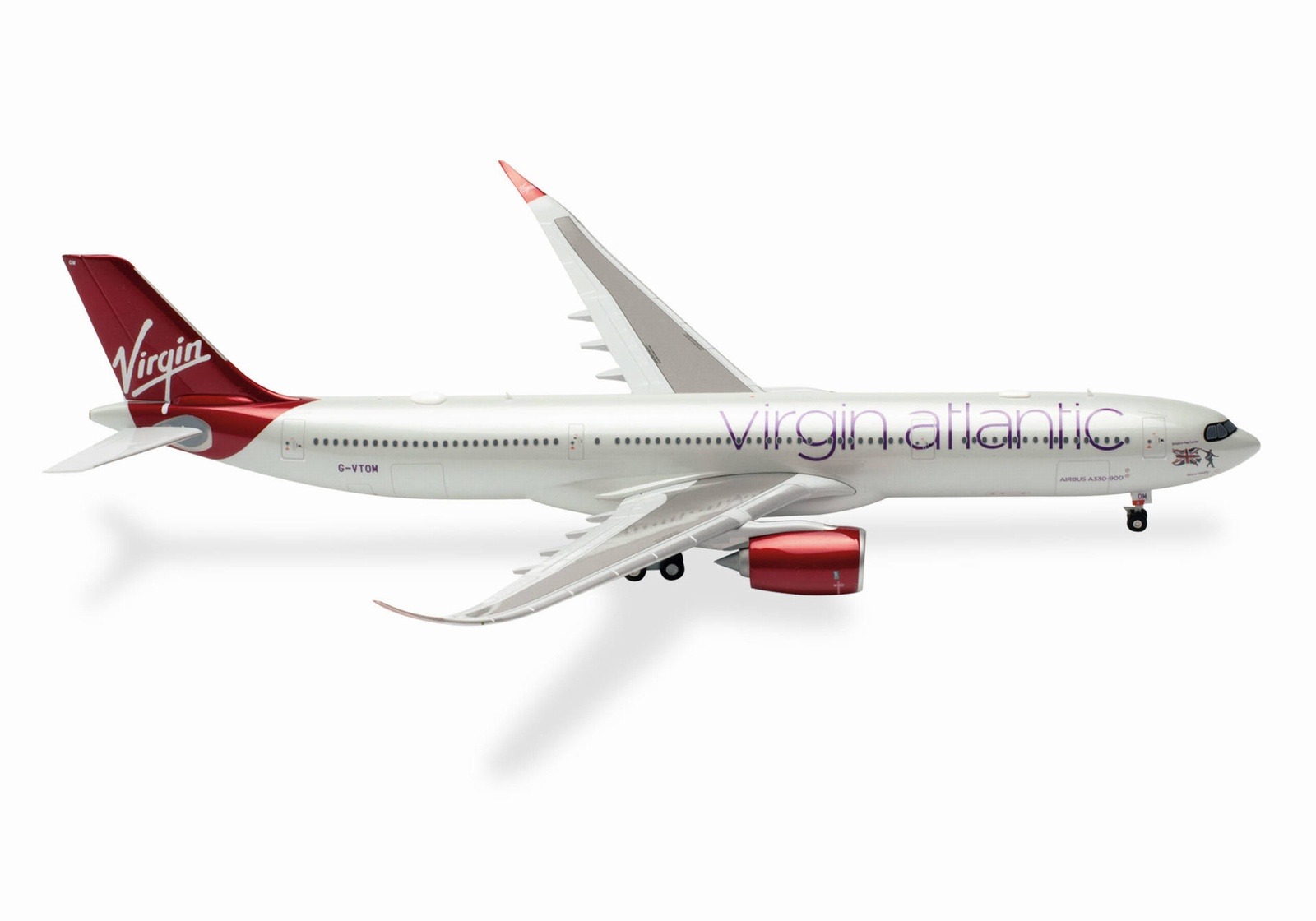 572934 Herpa Virgin Atlantic Airways / ヴァージン・アトランティック航空 A330-900neo G-VTOM “Space Oddity” 1:200 完売しました。 Herpa 1:200 Virgin Atlantic Airways / ヴァージン・アトランティック航空 A330-900neo プラスチック製