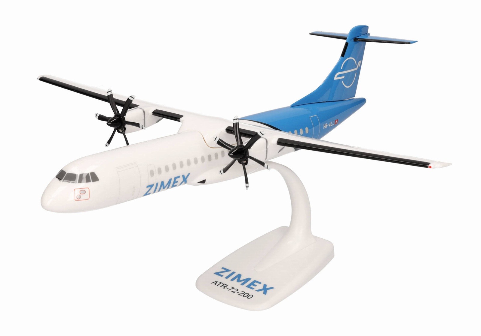 614177 Herpa SNAPFIT Zimex Aviation / ジメックス・アヴィエーション ATR-72-200F HB-ALL 1:100 予約