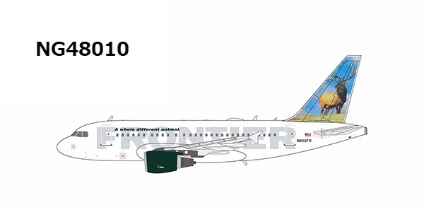 NG48010 NG MODELS Frontier Airlines / フロンティア航空 Montana the Elk A318-100 N802FR 1:400 お取り寄せ NG MODELS 1:400 Frontier Airlines / フロンティア航空 A318 亜鉛ダイキャスト製