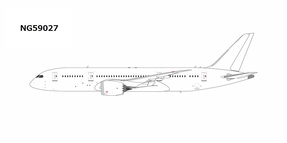 NG59027 NG MODELS White / ホワイト with RR engines 787-8 Dreamliner   1:400 お取り寄せ NG MODELS 1:400 White / ホワイト 787-8 亜鉛ダイキャスト製