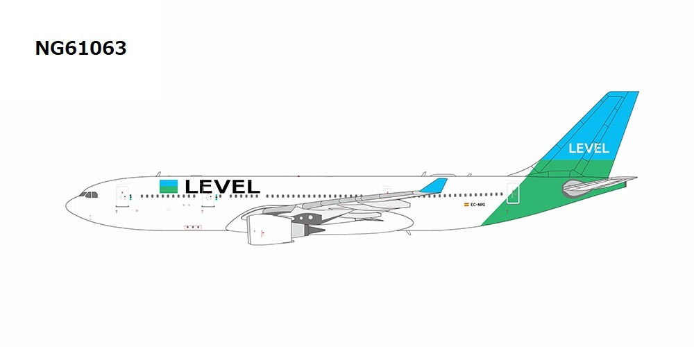 NG61063 NG MODELS Level / レベル A330-200 EC-NRG 1:400 お取り寄せ