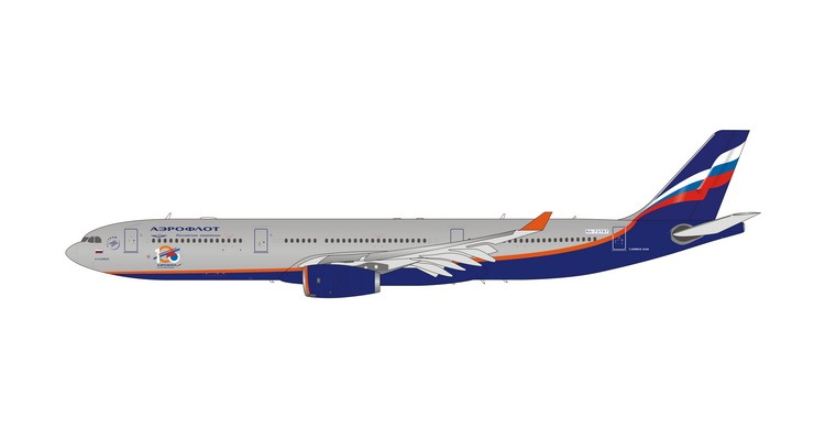 11875 Phoenix Aeroflot / アエロフロート 100 years A330-300 RA-73787 1:400 Phoenix 1:400 Aeroflot / アエロフロート A330-300 亜鉛ダイキャスト製