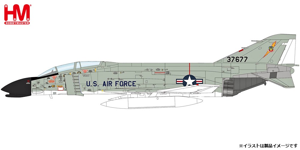 HA19063 HOBBY MASTER U.S. Air Force / アメリカ空軍 F-4C ファントム2 第433戦術戦闘飛行隊 1966 1:72 お取り寄せ Hobby Master 1:72 USAF U.S. Air Force / アメリカ空軍 F-4 ファントムII 亜鉛ダイキャスト製