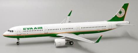 LH2095 JC WING EVA AIR / エバー航空/エヴァエア/長栄航空 A321 B-16216 スタンド付 1:200 メーカー完売 JC WING 1:200 EVA AIR / エバー航空/エヴァエア/長栄航空 A321 亜鉛ダイキャスト製