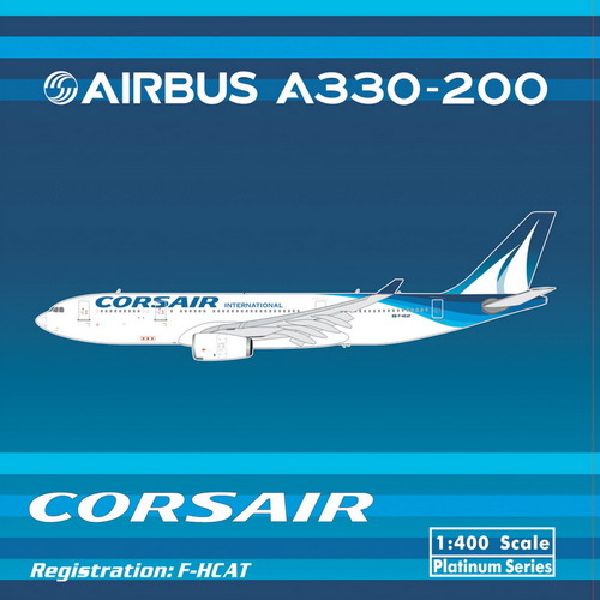 10838 Phoenix CORSAIR / コルセア/コルセール A330-200 F-HCAT 1:400 完売しました。 Phoenix 1:400 CORSAIR / コルセア/コルセール A330-200 亜鉛ダイキャスト製