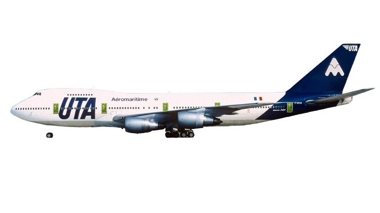 11897 Phoenix UTA Aeromaritime / UTAアエロマリタイム B747-200 F-GFUK 1:400