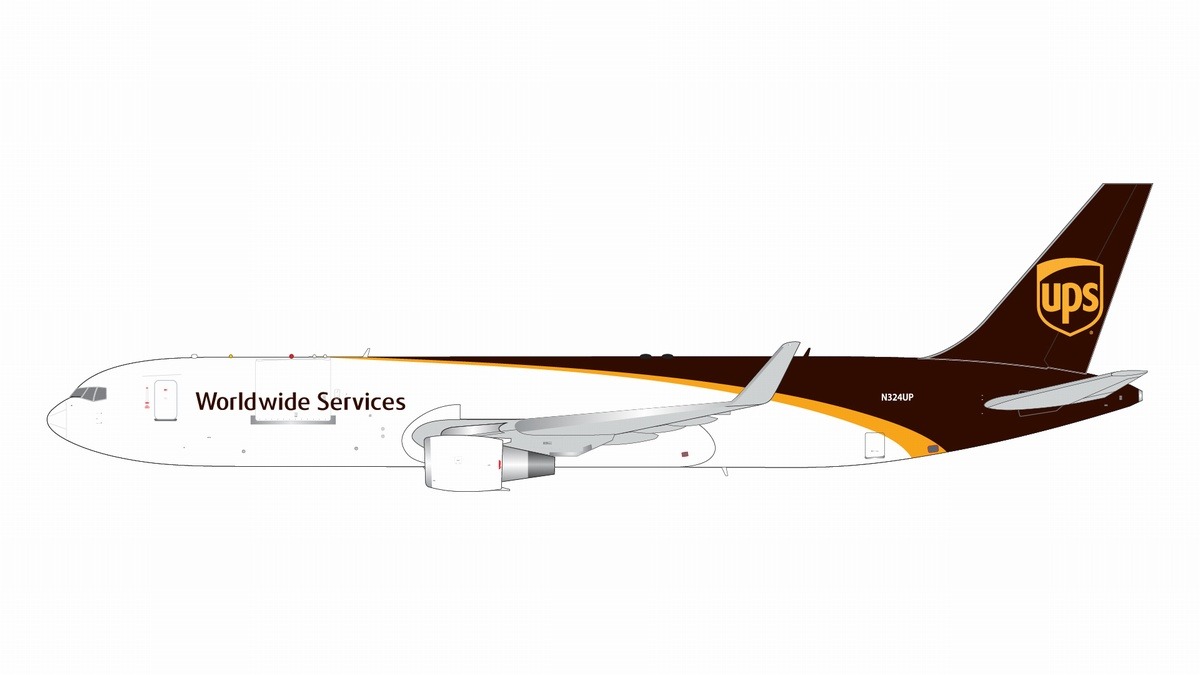 G2UPS1276 GEMINI 200 UPS Airlines / ユーピーエス B767-300ERF N324UP  1:200 お取り寄せ