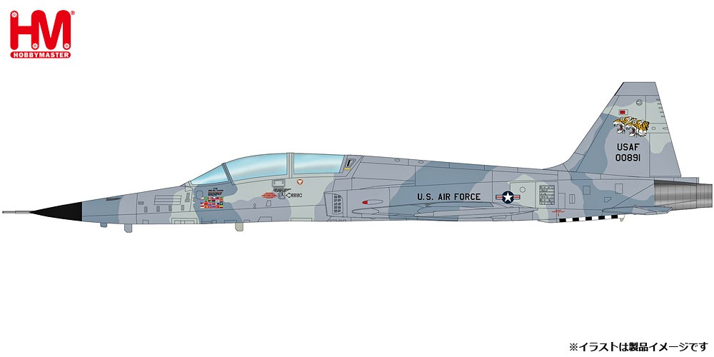 HA3377 HOBBY MASTER U.S. Air Force / アメリカ空軍 F-5F タイガー2 第58戦術訓練航空団 1979 1:72 完売しました。