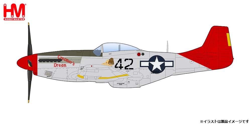 HA7752 HOBBY MASTER American Army / アメリカ陸軍 P-51D マスタング チャールズ・ホワイト中尉機 1:48 完売しました。