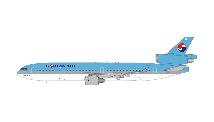 04591 Phoenix Korean Air / 大韓航空 MD-11 HL7373 1:400 お取り寄せ