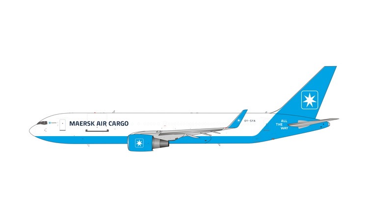 11912 Phoenix Maersk Air Cargo / マースク航空 カーゴ/マースク航空輸送サービス B767-300ER OY-SYA 1:400 お取り寄せ