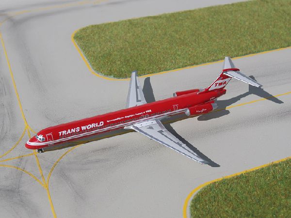 73017 GEMINI JETS TWA Trans World Airlines / トランス・ワールド航空 Wings of Pride MD-83 EI-BWD 1:250 完売しました。 GEMINI JETS 1:250 TWA Trans World Airlines / トランス・ワールド航空 MD-80 亜鉛ダイキャスト製