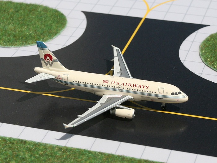 GJ70683 GEMINI JETS US Airways America West Retoro A319 N828AW 1:400 メーカー完売 GEMINI JETS 1:400 US AIRWAYS / USエアウェイズ A319 亜鉛ダイキャスト製