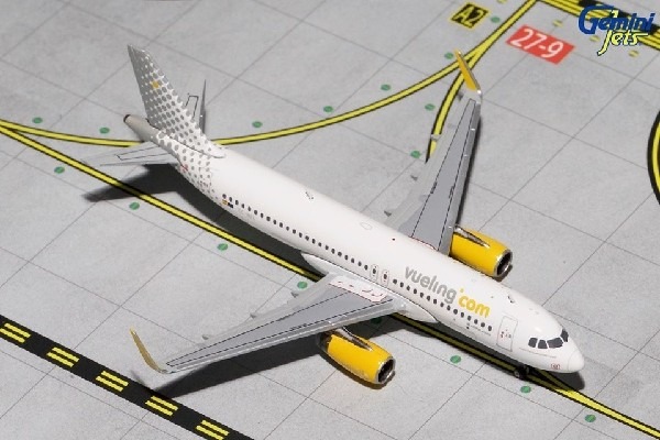 GJ701491 GEMINI JETS Vueling / ブエリング航空 A320 EC-MEL 1:400 完売しました。 GEMINI JETS 1:400 VUELING / ブエリング航空 A320 亜鉛ダイキャスト製