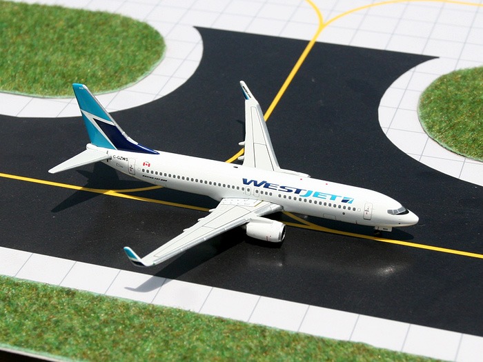 GJ70860 GEMINI JETS WEST JET / ウエストジェット航空 B737-800 C-GZWS 1:400 完売しました。